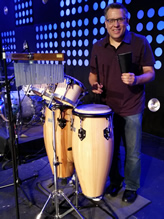 Eric Playing Percussion Eric Playing Percussion